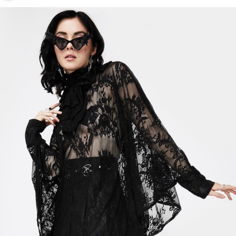 KILLSTAR IMMORTAL BEAUTY LACE TUNIC